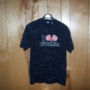 State of Mine T-Shirt with I <3 Indiana graphic